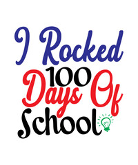 Naklejka na ściany i meble 100 Days Of School, 100th Day Of School Svg, 100 Days Bundle, School Bundle Svg,100 Days of School SVG Bundle, 100 Days of School Shirt, Heart, School Svg, Girl Design, Cute, Cut Files, Svg Files, Cri