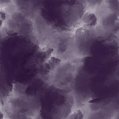 Watercolor dark purple black with gray background texture stormy sky before storm and dark clouds