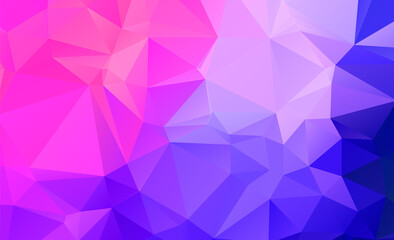 blue and purple geometric pattern triangles polygonal design for web and background, application
