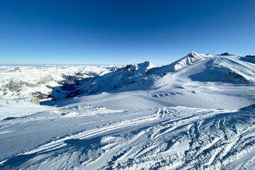 Ski region Hintertux Glacier, Austria.