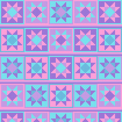 Ethnic pattern colombian wayuu