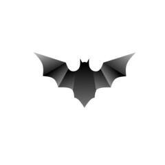 Logo bat 3d design 
