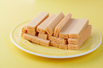 detail short of wafer roll chocolate