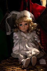 Doll In Bridal Dress