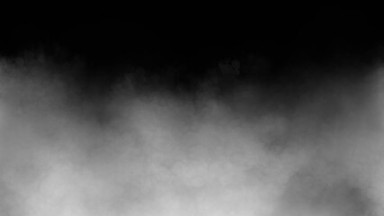 Fototapeta na wymiar smoke on black background