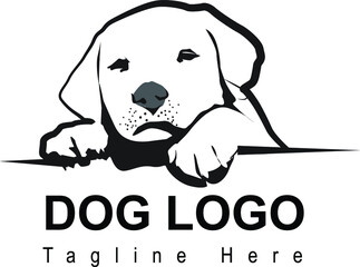 Dog Logo vector.