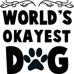 Dog T-shirt and SVG Design 
