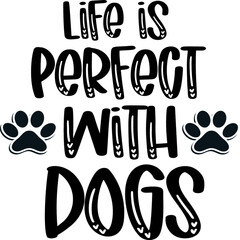 Dog T-shirt and SVG Design 
