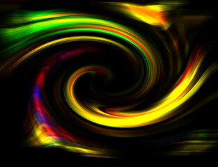 Obraz premium Dark abstract multicolored background with streaks - graphic image