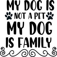 Dog T-shirt and SVG Design 
