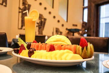 Persian, Arabic Cuisine in restaurant 