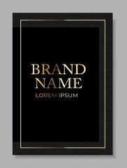 Fashionable Luxury geometric pattern cover designe poster, animal print for brochure, notebook template. Illustration