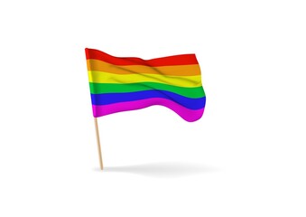 Flag LGBT pride community, Gay culture symbol, Homosexual pride.