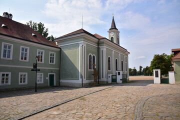 Church of St. Wenceslas and St. Leopold, Kladruby nad Labem