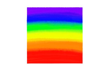 虹（水彩画）、四角形