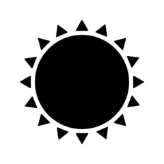 black sun icon