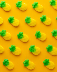pattern of pineapple sweets