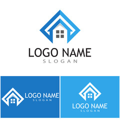 Home Vector icon illustration design template