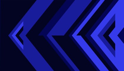 Dynamic blue lines abstract background vector design