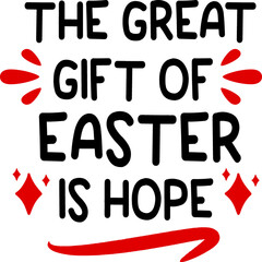 Easter Sunday T-shirt and SVG Design 
