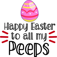 Easter Sunday T-shirt and SVG Design 
