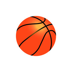 Obraz premium basketball. team basketball game. Sports Equipment. vector illustration, eps 10.