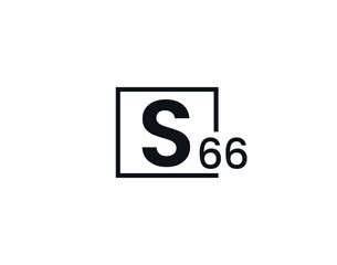 S66, 66S Initial letter logo
