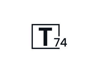 T68, 68T Initial letter logo