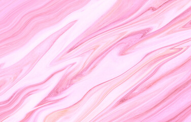 Fototapeta premium Marble rock texture pink ink pattern liquid swirl paint white that is Illustration background for do ceramic counter tile silver gray that is abstract waves skin wall luxurious art ideas concept. 