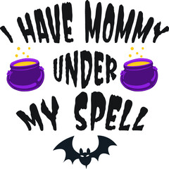 Halloween T-shirt and SVG Design 