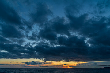Fototapeta premium Sunset on Superior Lake