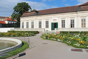 palace (lower belvedere) in vienna (austria) 
