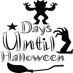 Halloween T-shirt and SVG Design 