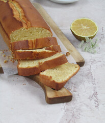 Budín de naranja y limón 