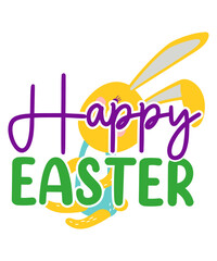 Happy Easter Bundle Svg,Easter Svg,Bunny Svg,Easter Monogram Svg,Easter Egg Hunt Svg,Happy Easter,My First Easter Svg,Cut Files for Cricut,Easter SVG Bundle, Happy Easter Seasonal Holidays, Variety Of