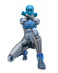 reptile girl got the power crashed