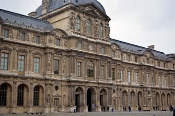 Fototapeta na wymiar the facade of the palace of saint francis