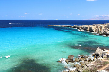 Obraz premium Favignana Island in Sicily, Italy