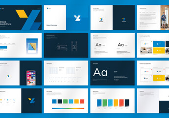 Brand Guideline Presentation Layout