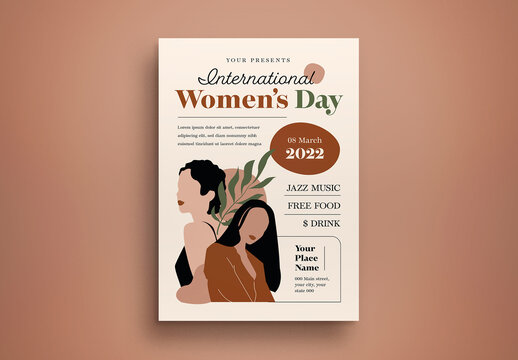 International Women Day Flyer Layout
