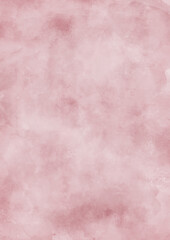 Abstract soft pink watercolor background. Digital art painting.
