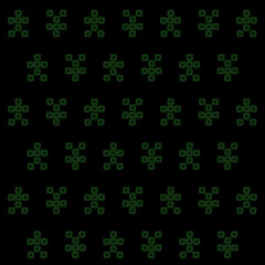 Vector pattern with cars. Tetris cars. Pixel cars
