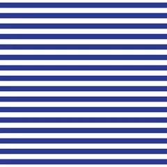 Deurstickers Blauw wit Witte en blauwe horizontale naadloze patroonachtergrond.