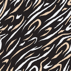 Abstract animal skin texture seamless pattern