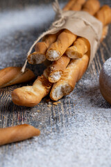 fresh delicious bread made from flour and other natural products