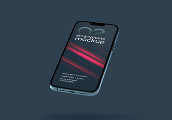 Dark Smartphone Mockup