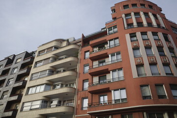 Urban environment in the city of Bilbao