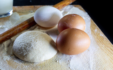 Mother will prepare bakery products for her children