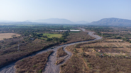 Fototapeta na wymiar rio comala