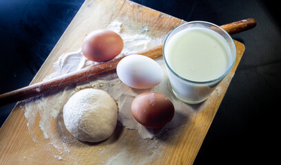 Mother will prepare bakery products for her children